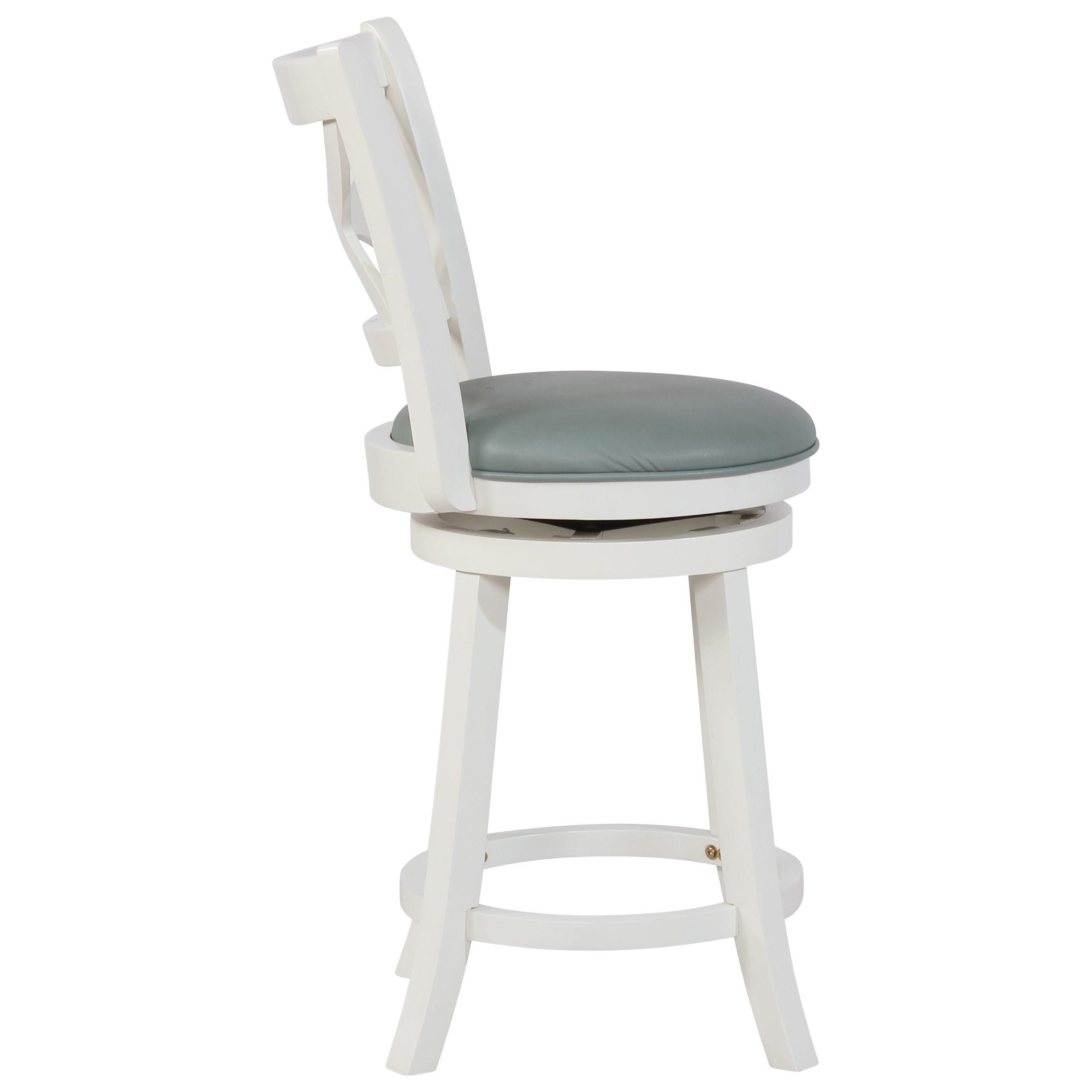 Powell Bar Stools P 17B1027CS Sawyer Cream Counter Stool Westrich Furniture & Appliances